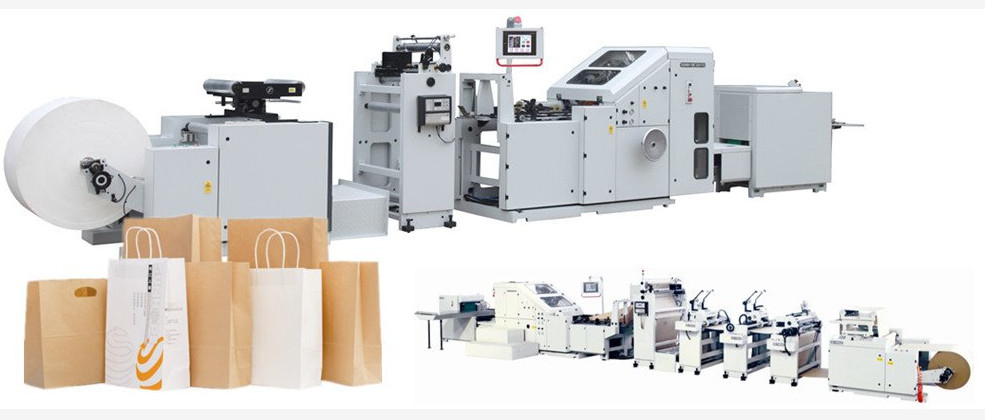Automatische Papiertüte, die Maschine herstellt